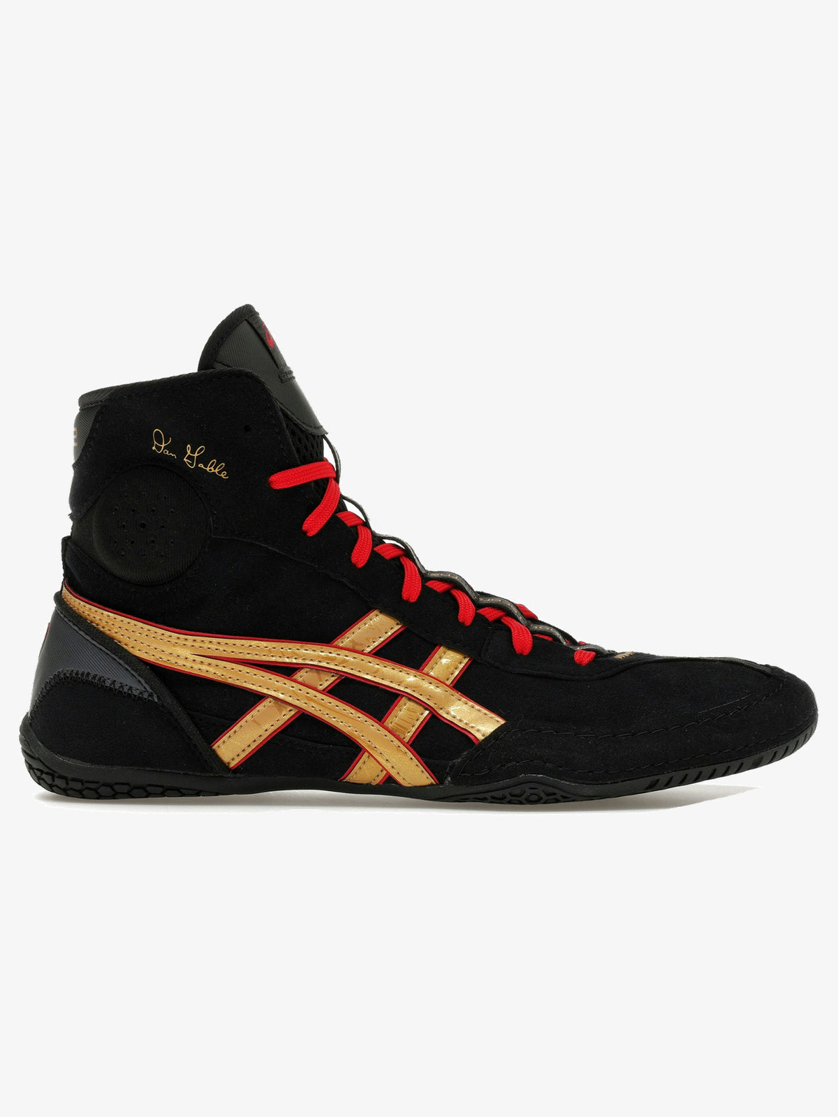 ASICS Dan Gable Evo 3 'Black Pure Gold' – side