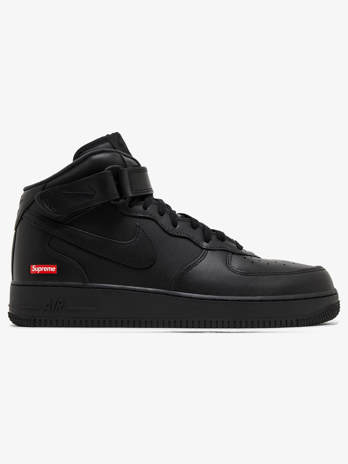 Nike Air Force 1 Mid 'Supreme Black' – side
