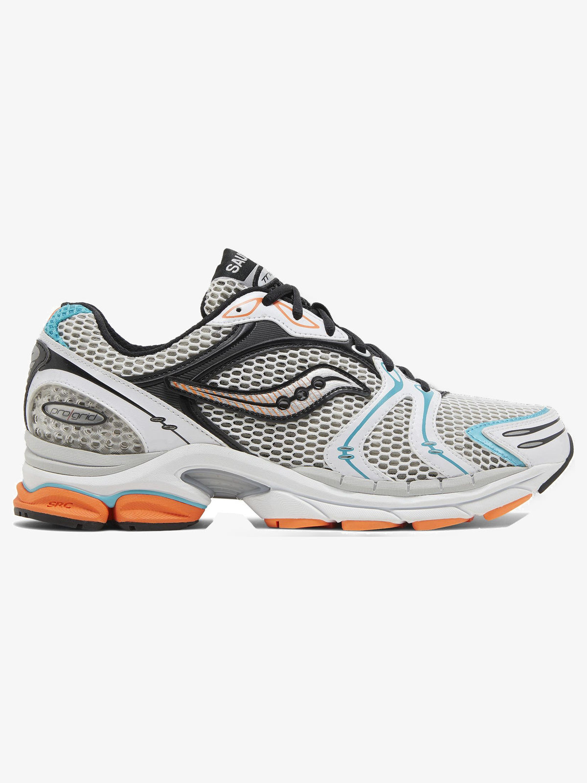 Saucony ProGrid Triumph 4 'White Teal Orange' – side
