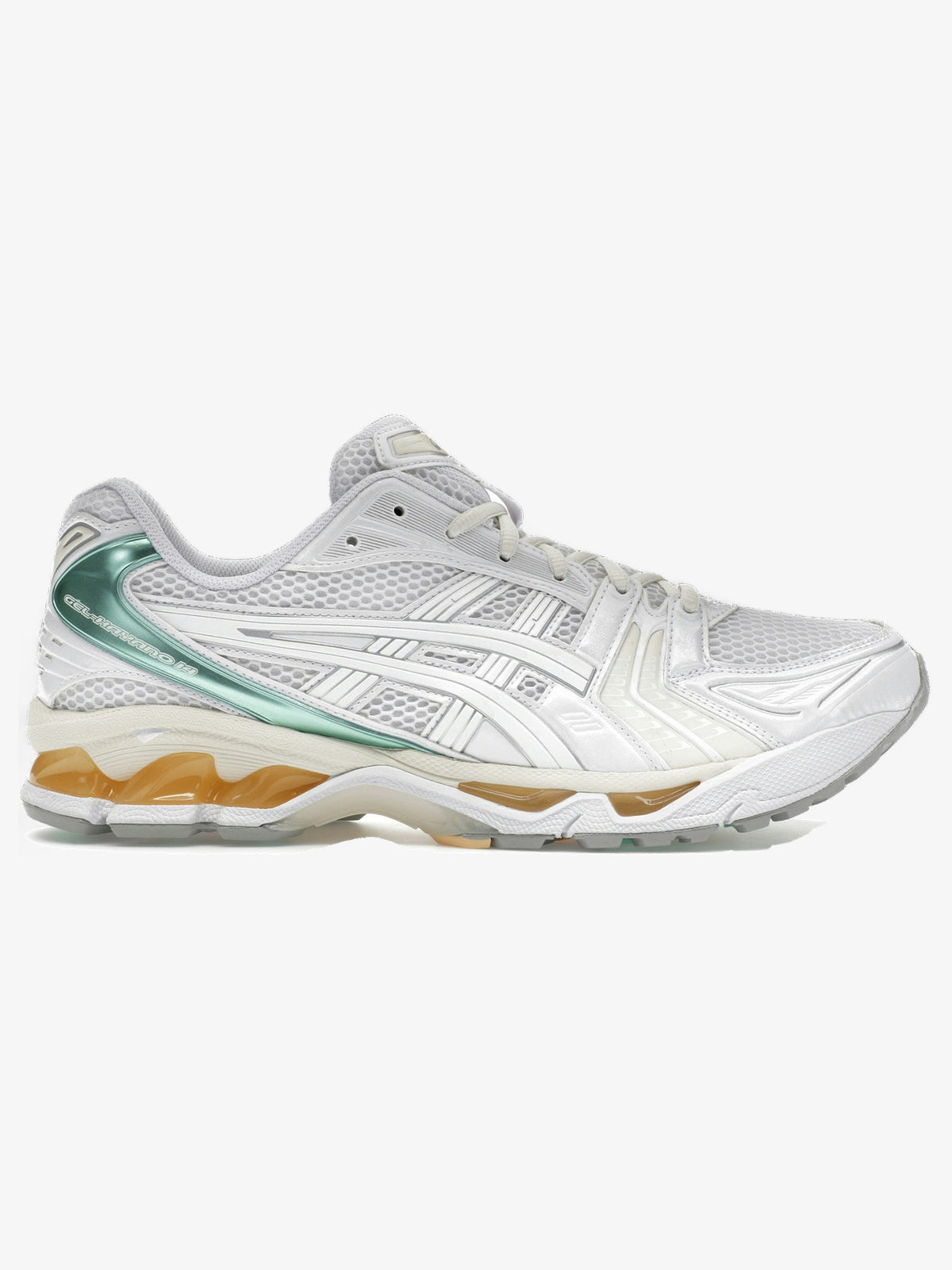 ASICS Gel-Kayano 14 'White Green Cream' – side