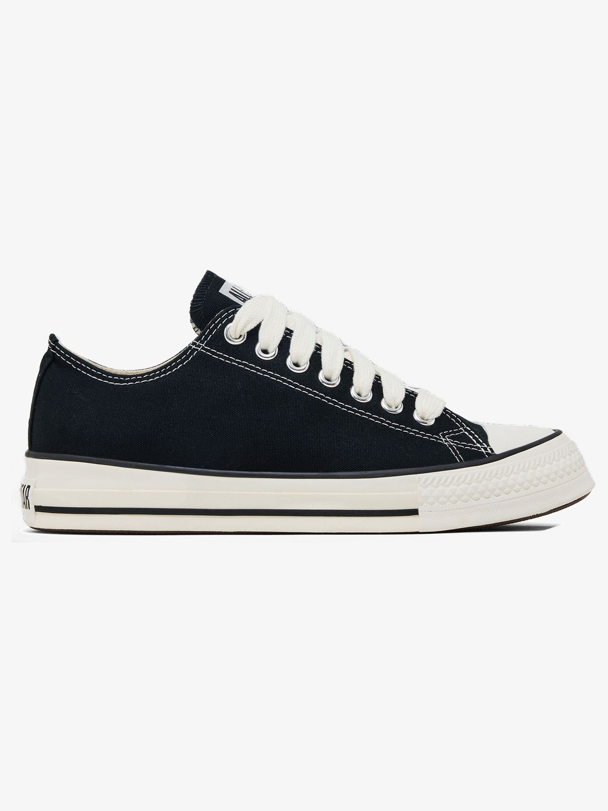 Converse Chuck Taylor All Star Throwback Low 'Black Vintage White' – side