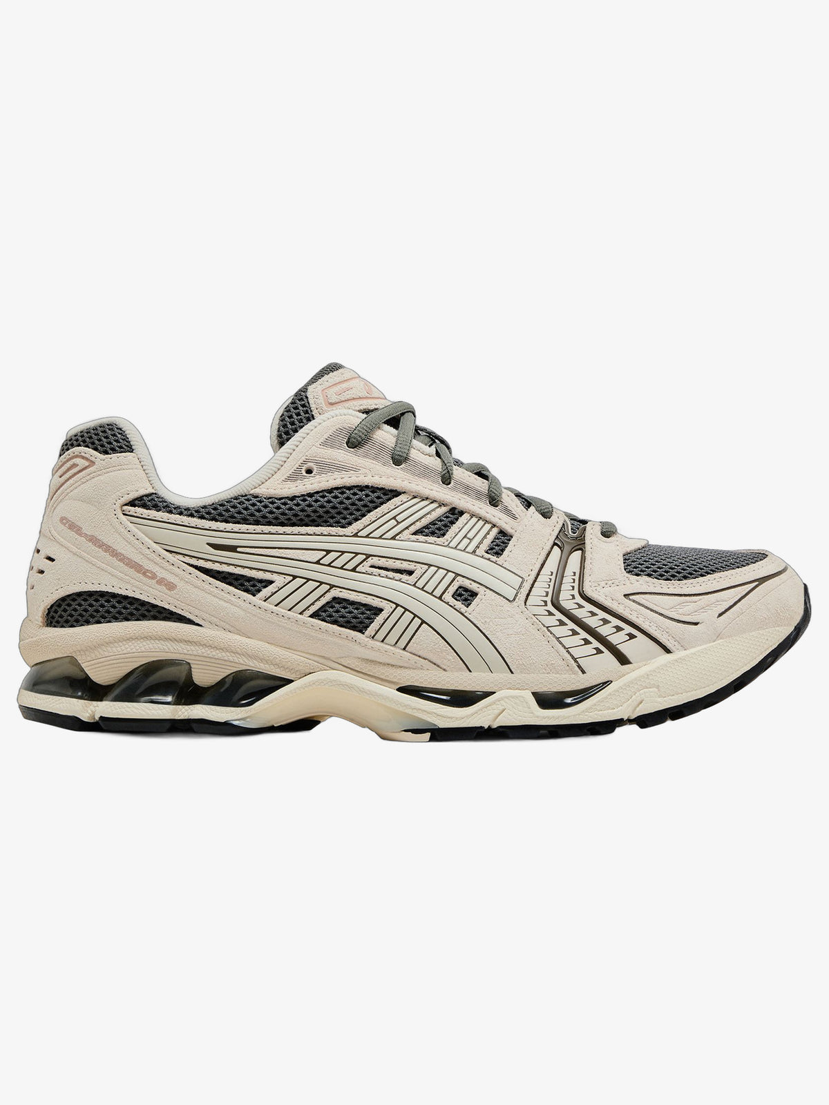 ASICS Gel-Kayano 14 'Truffle Grey Oatmeal' – side