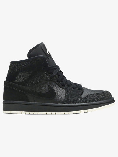 Jordan 1 Mid 'Glitter Black' (W) – side