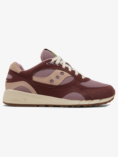 Saucony Shadow 6000 'Mushroom Burgundy' – side