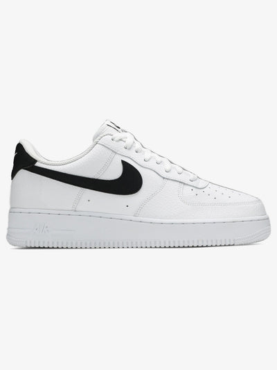 Nike Air Force 1 Low '07 'White Black Pebbled Leather' – side