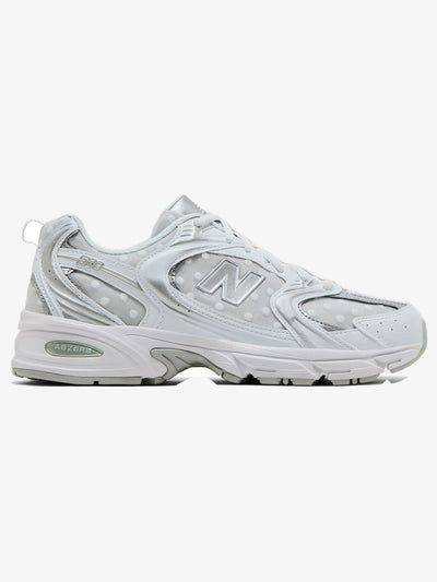 New Balance 530 'Silver Metallic Polka Dots' – side
