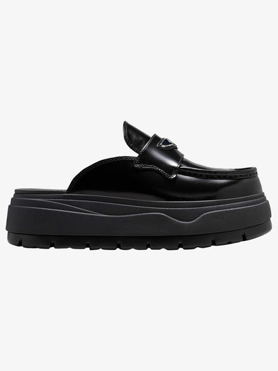 Jordan Mule 'Black Metallic Silver' (W) – side