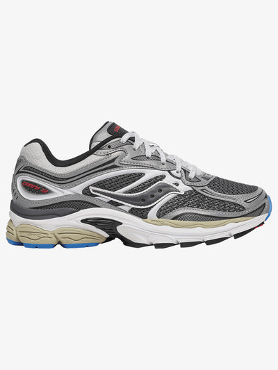 Saucony ProGrid Omni 9 'Metallic Grey Silver' – side