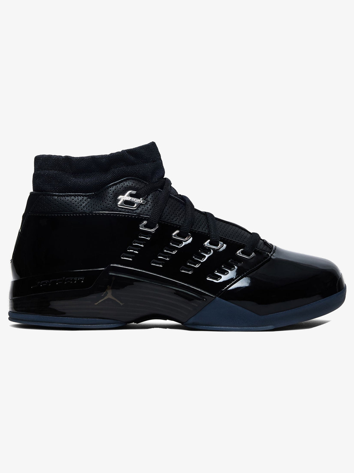 Jordan 17 Low 'Black Patent' – side