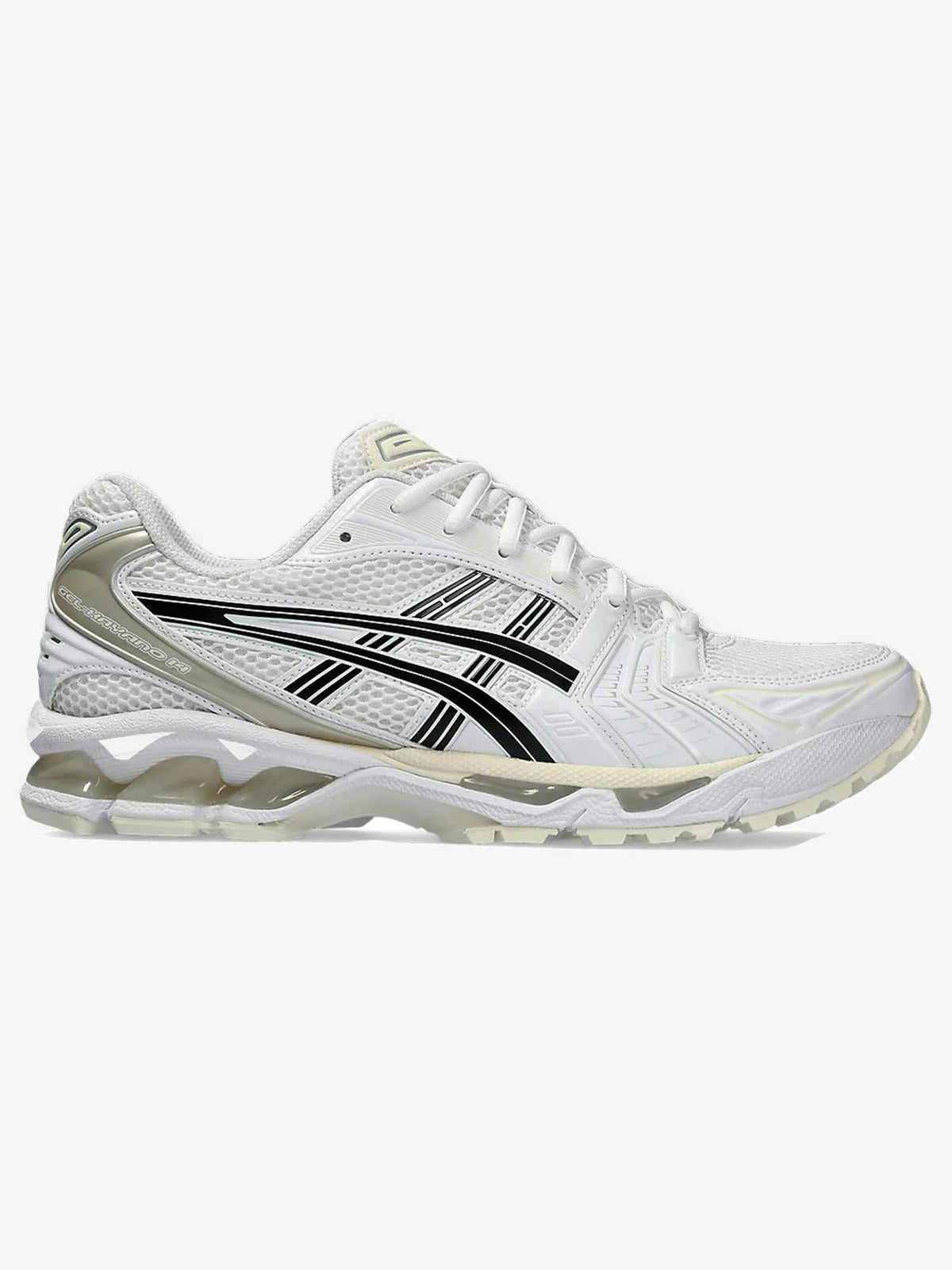 ASICS Gel-Kayano 14 x Aritzia 'White Black' – side