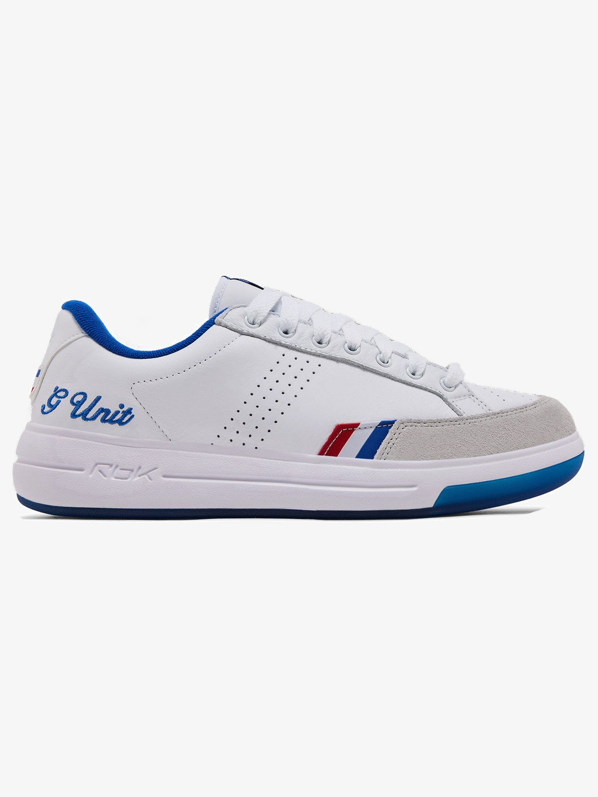 Reebok G-Unit G6 'White Blue Red' – side