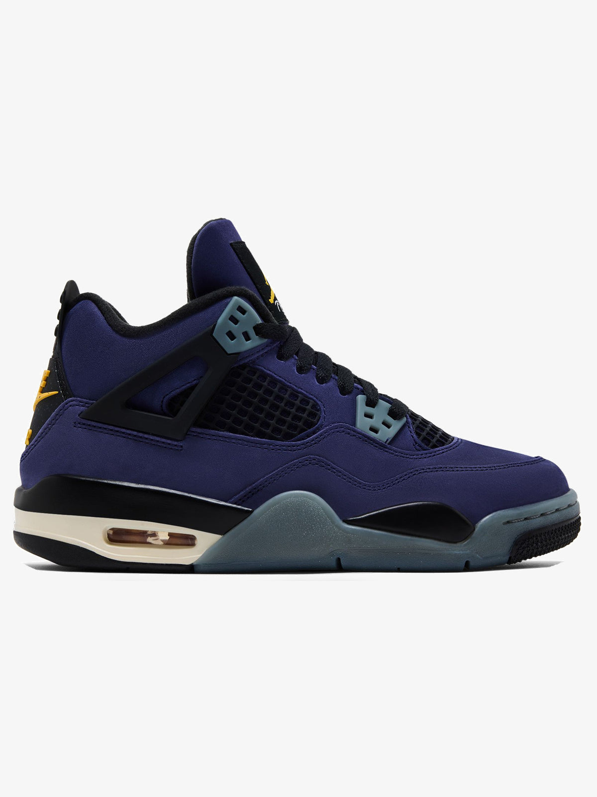 Jordan 4 Retro 'Lakers' (GS) – side