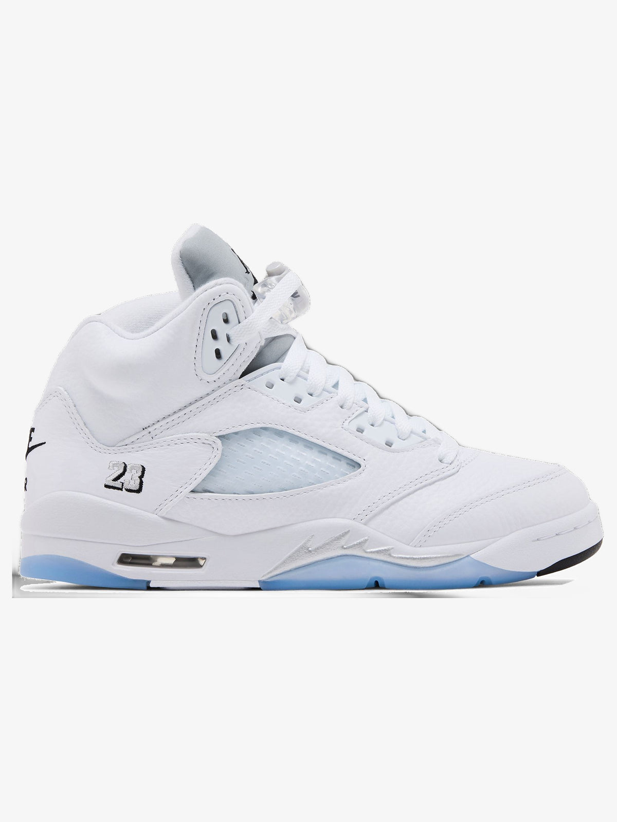 Jordan 5 Retro 'White Metallic (2026)' (GS) – side
