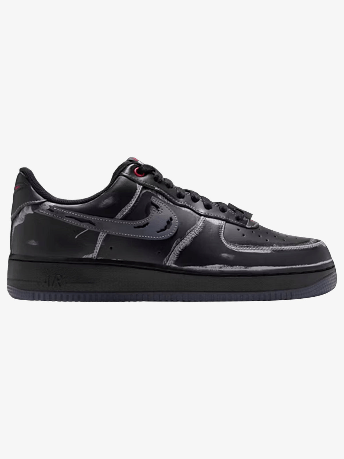 Nike Air Force 1 Low 'Scream Ghostface Black' – side