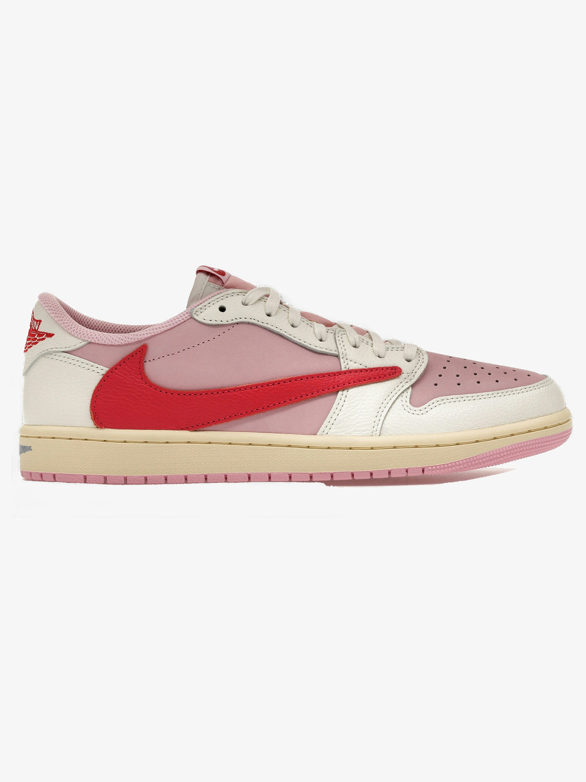 Jordan 1 Retro Low OG SP 'Travis Scott Sail Tropical Pink' – side