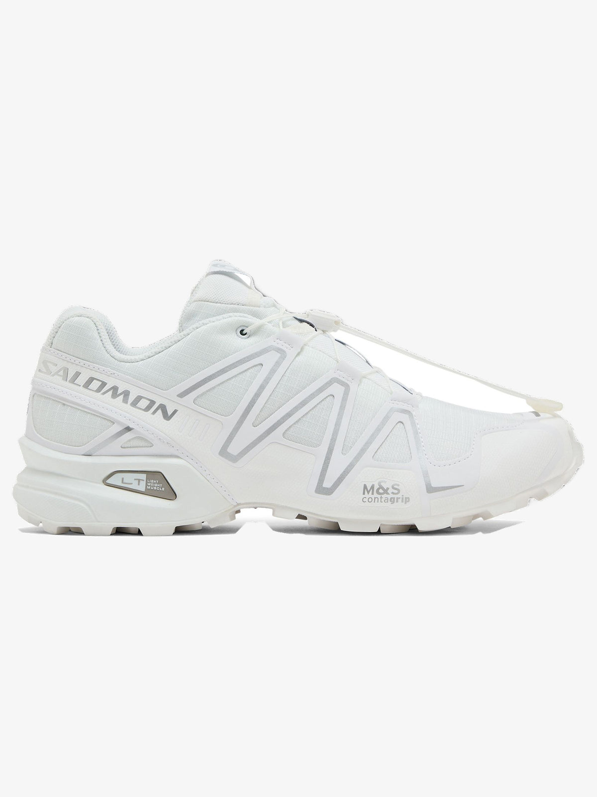 Salomon Speedcross 3 'White Silver' – side
