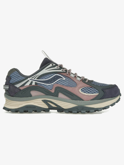 Saucony Grid Aura X 'Blue Multi' – side