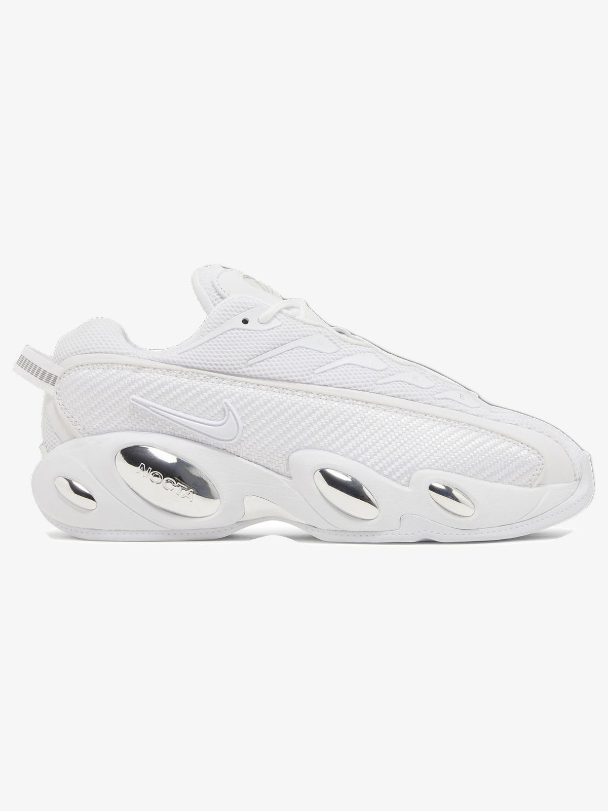 Nike NOCTA Glide 'Drake White Chrome' – side