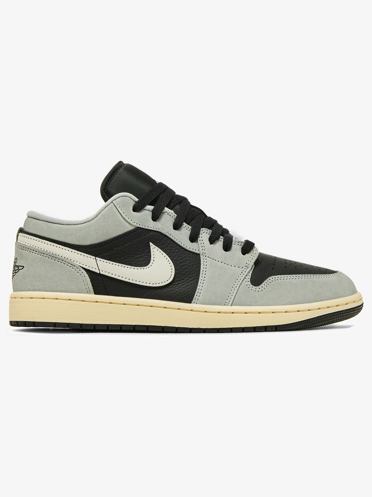 Jordan 1 Low 'Light Smoke Grey Off Noir' – side