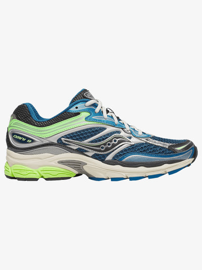 Saucony ProGrid Omni 9 'Blue Lime' – side
