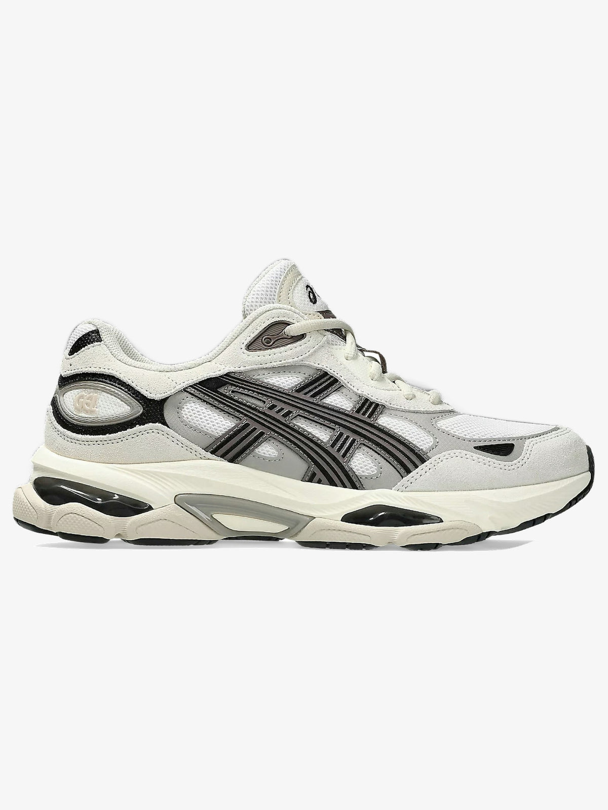 ASICS Gel-NYC 2.0 'White Oatmeal' – front three-quarter