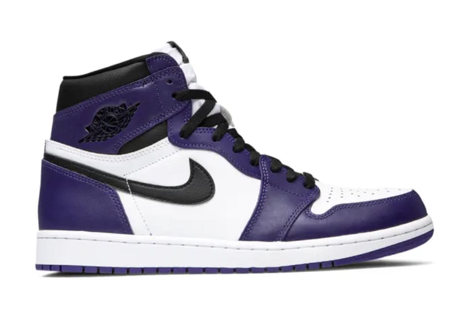 (Pre-Loved B) Air Jordan 1 Retro High OG Court Purple 2.0 - US9.5 Mens / 11 Womens