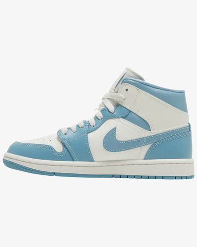 Air Jordan 1 Mid University Blue Wmns Air Jordan
