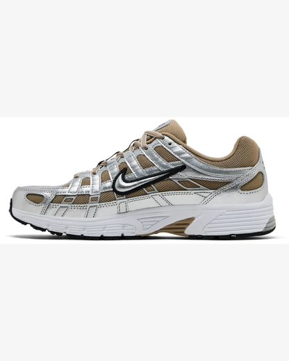 Nike P-6000 Khaki Metallic Silver