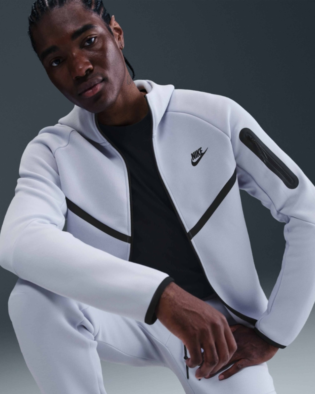 Nike Tech Fleece - Ghost/Black