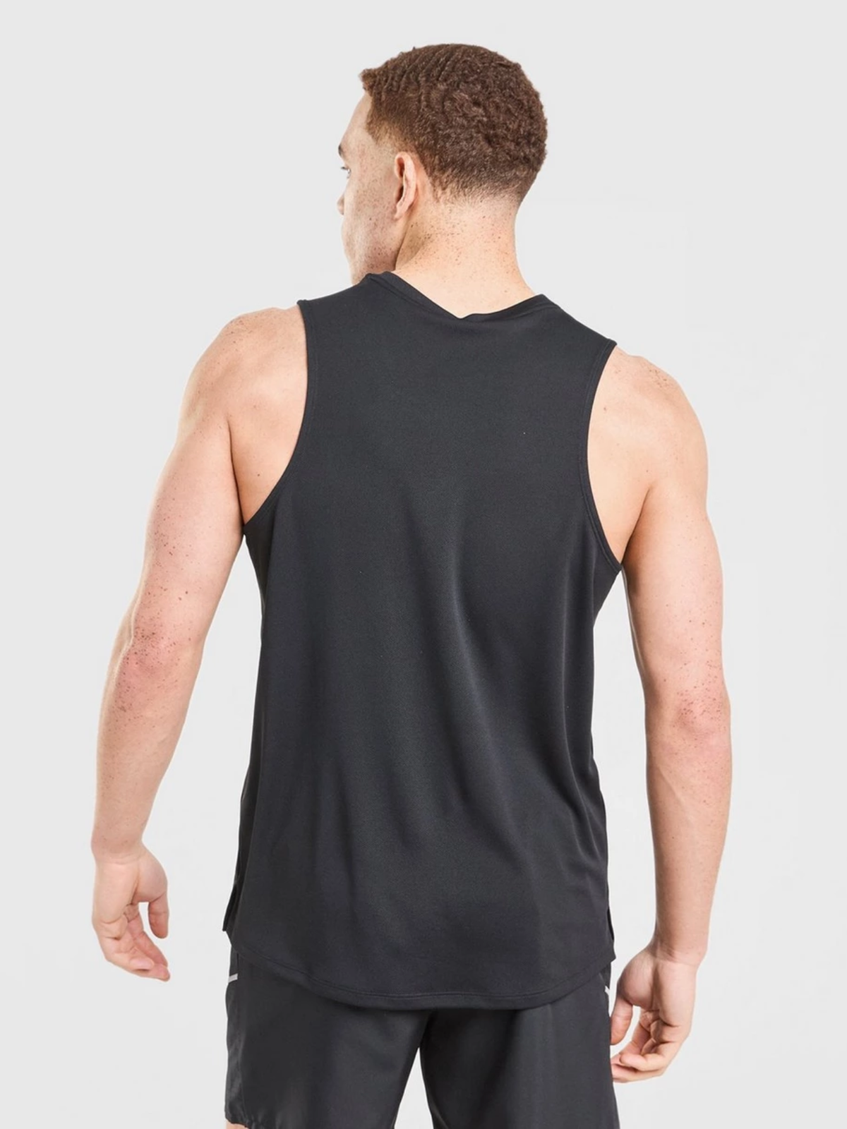 Nike Mens Dri-FIT Miler 1.0 Tank (Black)