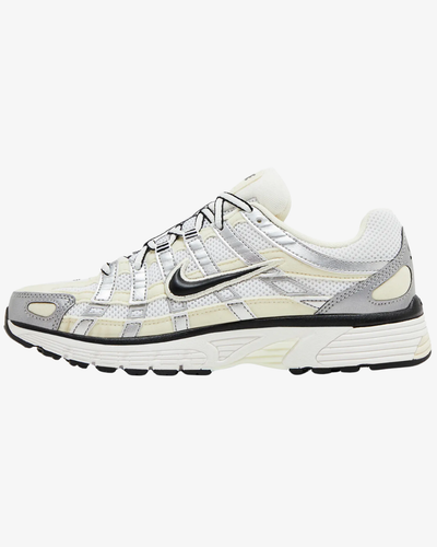 Nike P-6000 Coconut Milk Metallic Silver Wmns