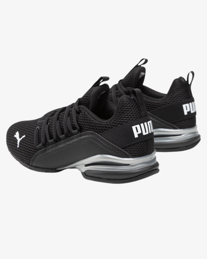 PUMA AXELION LS BLACK METALLIC SILVER