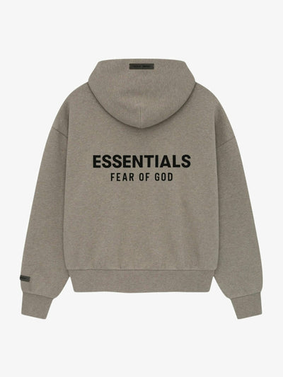 Fear of God Essentials Classic Hoodie 'Homestead Heather' – back
