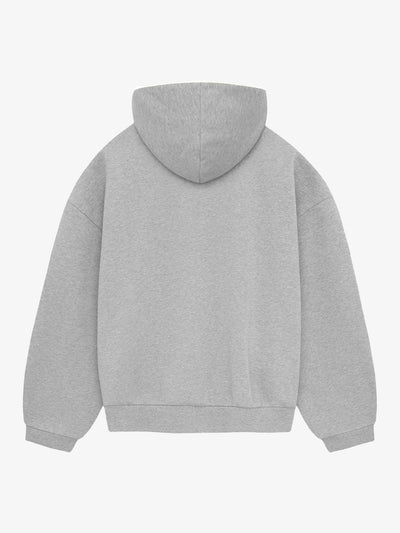 Fear of God Essentials Hoodie 'Light Heather Grey' – back