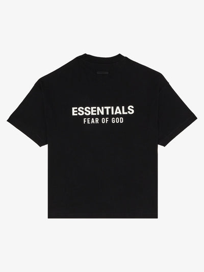 Fear of God Essentials Jersey Crewneck T-Shirt 'Black' – back