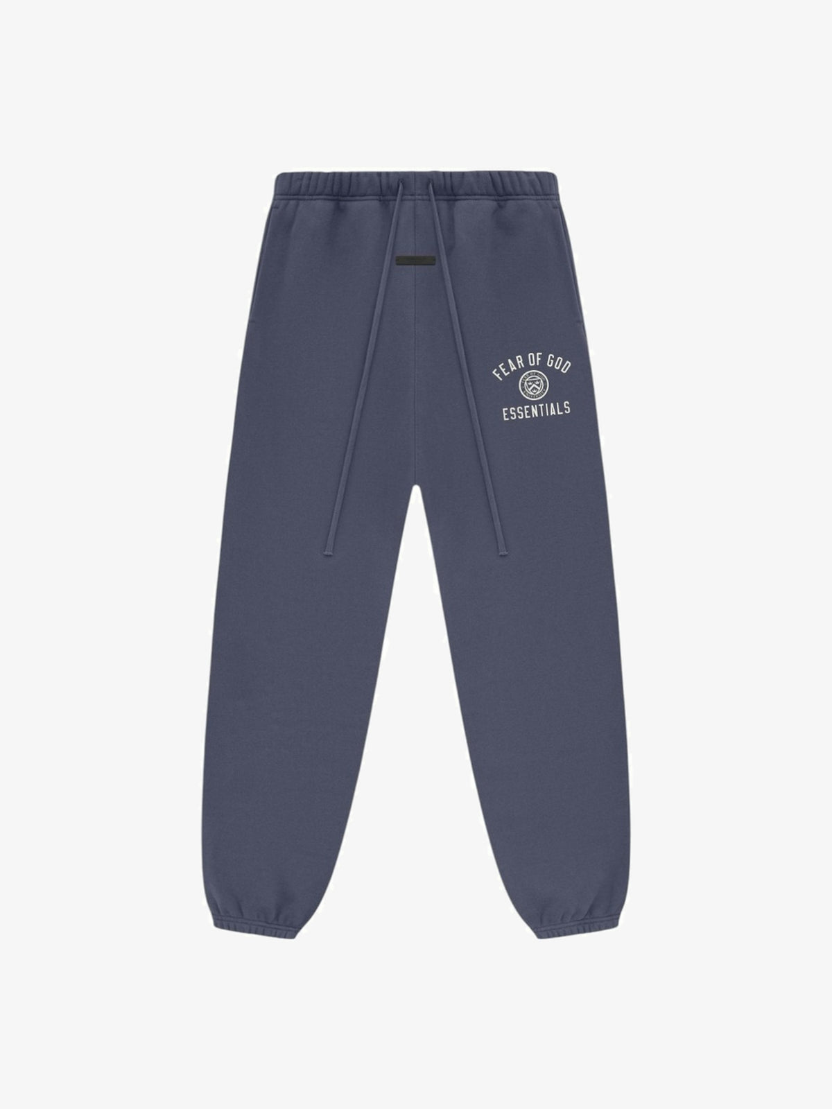 Fear of God Essentials Fleece Essential Sweatpant 'Marine' – front, flat lay