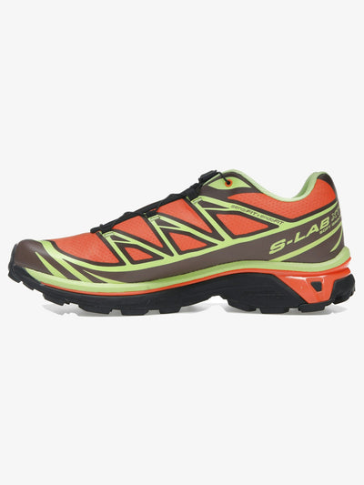 Salomon XT-6 'Red Orange Sharp Green' – inner side