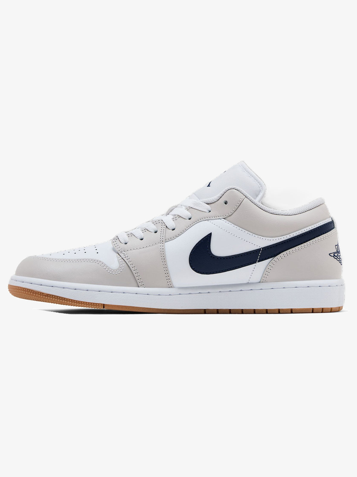 Jordan 1 Low 'Midnight Navy Neutral Grey' – inner side