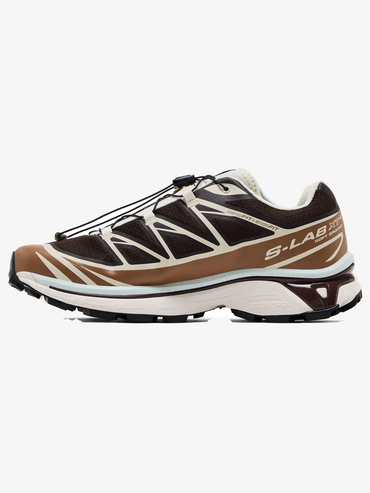 Salomon XT-6 'Black Coffee Burro Bitter Chocolate' – inner side