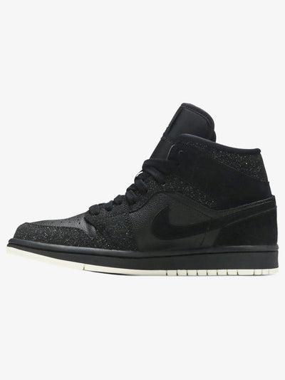 Jordan 1 Mid 'Glitter Black' (W) – inner side