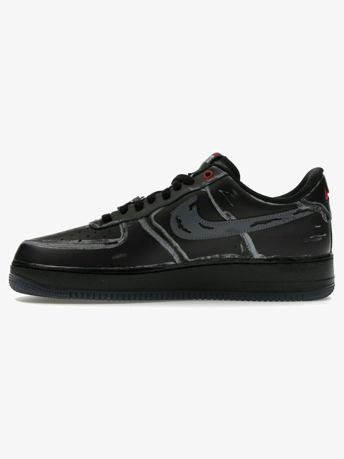 Nike Air Force 1 Low 'Scream Ghostface Black' – inner side