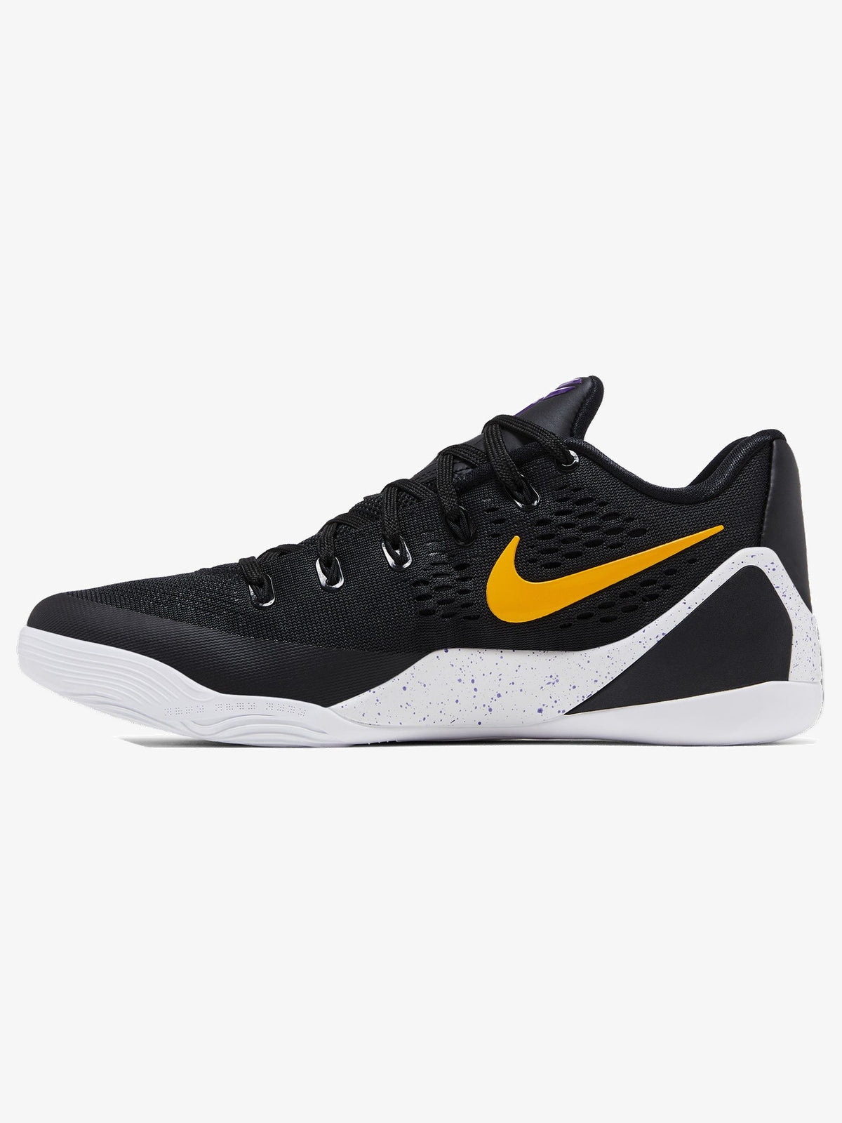 Nike Kobe 9 EM Low Protro TB 'Black University Gold' – inner side