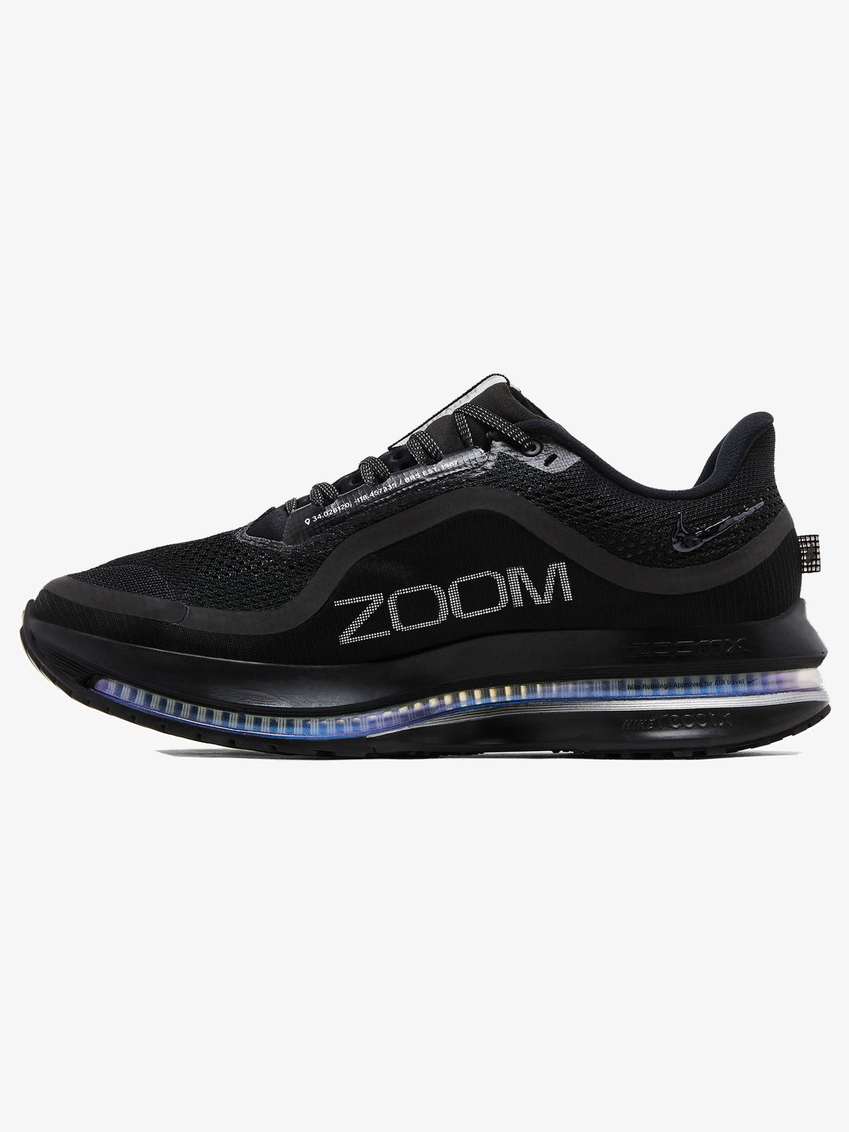 Nike Air Zoom Pegasus Premium 'Black Metallic Silver' – inner side