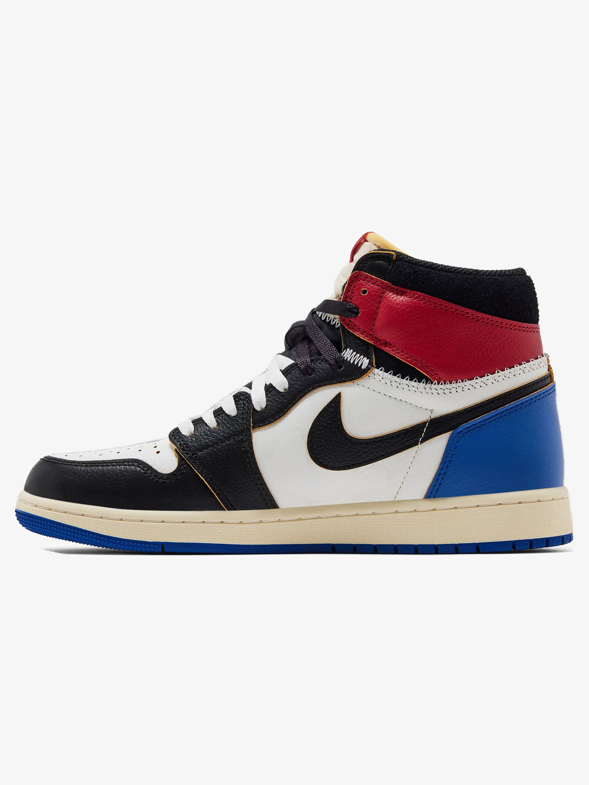 Jordan 1 Retro High OG SP 'Fragment x Union LA Varsity Red Sport Royal' – inner side