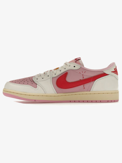 Jordan 1 Retro Low OG SP 'Travis Scott Sail Tropical Pink' – inner side
