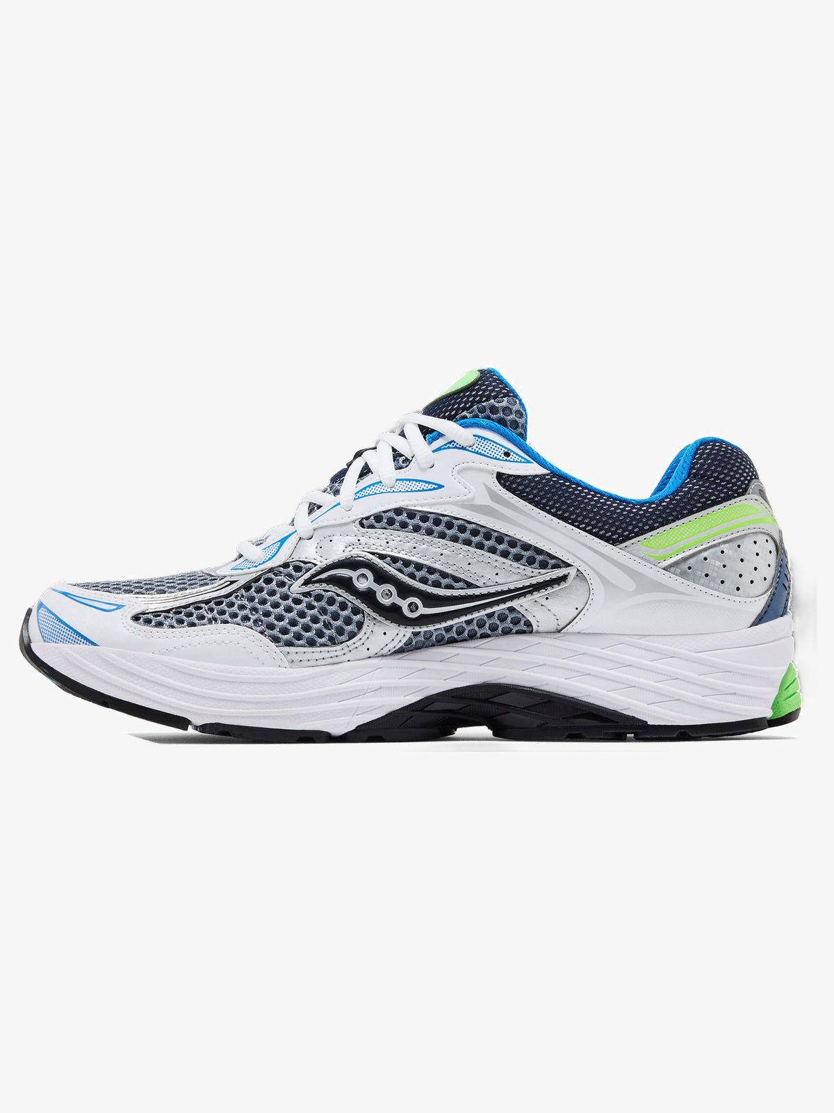 Saucony ProGrid Omni 9 'Grey Slime Blue' – inner side