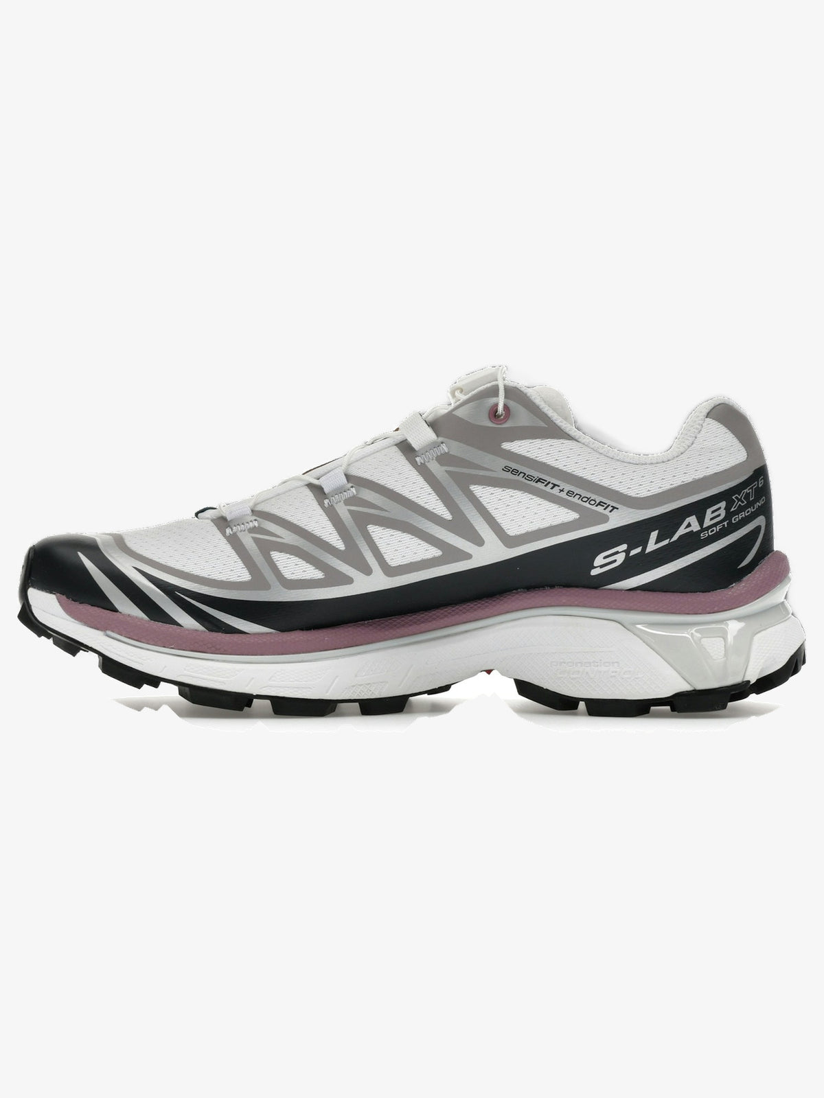 Salomon XT-6 'White Black Dusky Orchid' – inner side