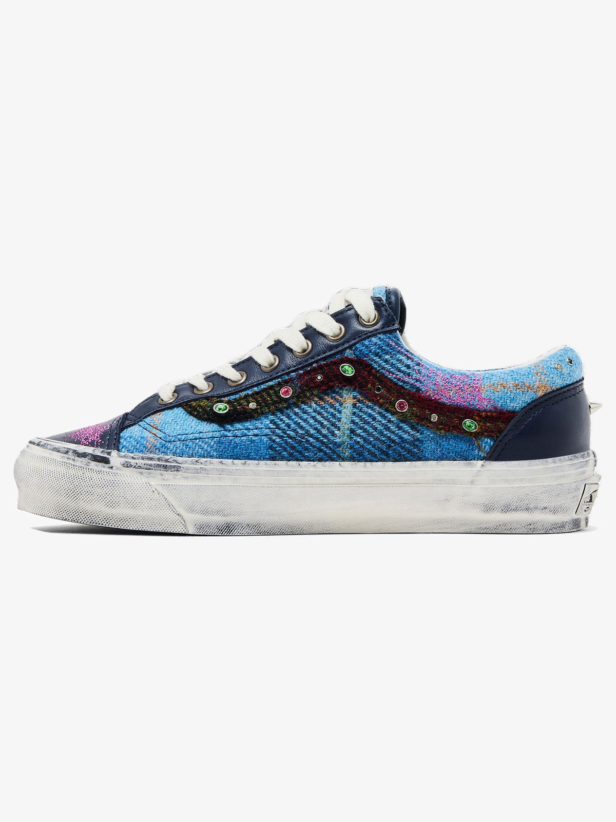Vans Old Skool 36 'Harris Tweed Blue Multi' – inner side