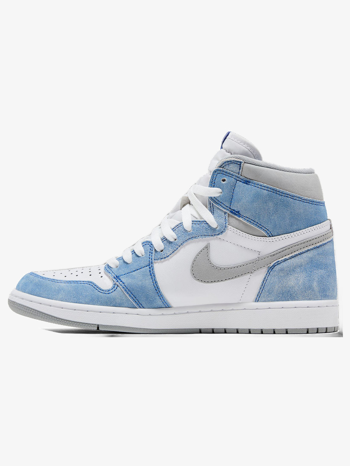 Jordan 1 Retro High 'Hyper Royal Smoke Grey' – inner side