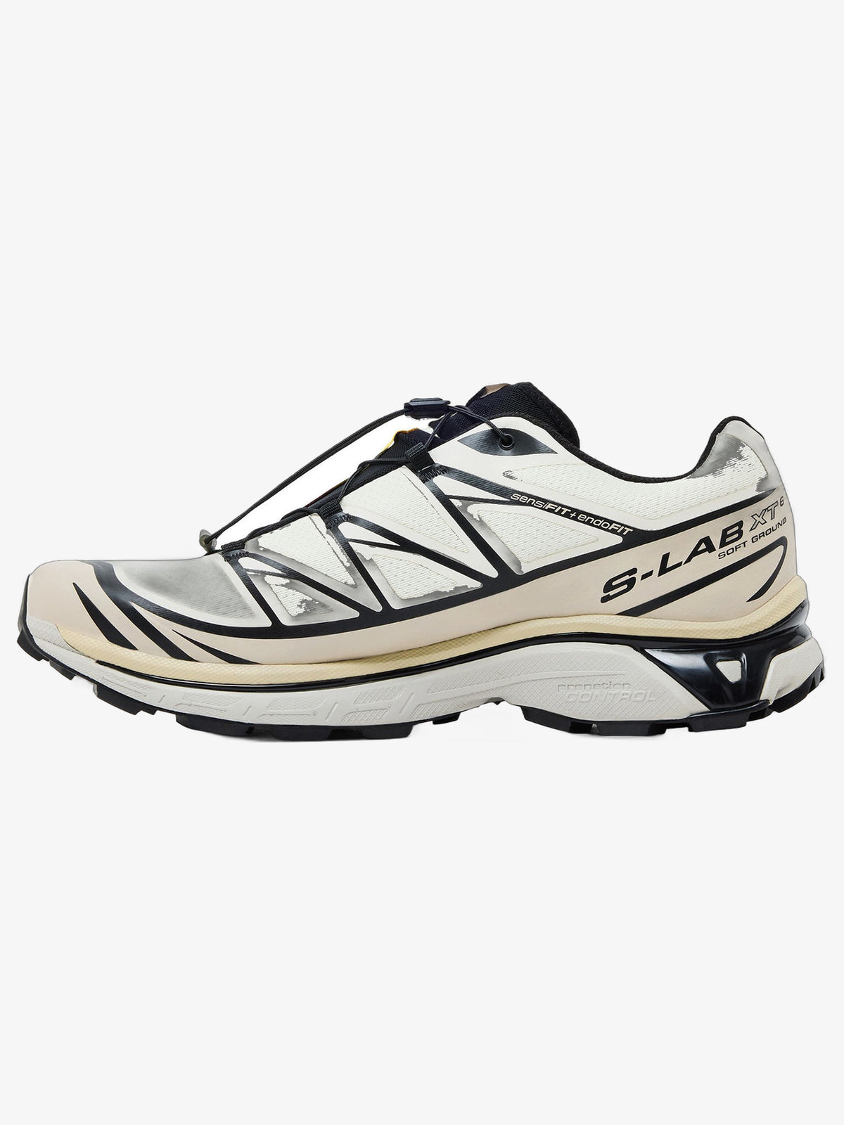 Salomon XT-6 'Vanilla Ice Black Silver Cloud' – inner side